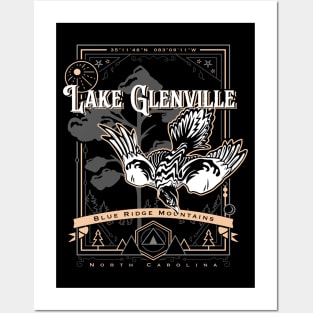 lake glenville nc geobird Posters and Art